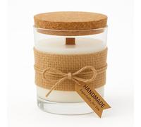 SINCERO HOME: Candela Profumata Artigianale in Cera di Soia con Aroma di Lime e Mango, Ecologica con Stoppino di Legno, Regalo Originale per Ogni Occasione, 450g