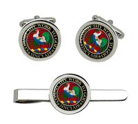 Sinclair Clan Scozzese Gemelli E Fermacravatta Set