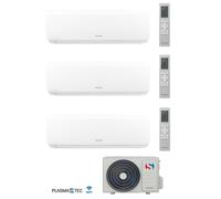 Sinclair SKY Bianco Wifi 1x2,7 + 2x3,2 kW Climatizzatore Esterno 7,9 kW Pompa...