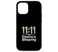 Sincronicità "L'universo sussurra" 11:11 Numerologia Custodia per iPhone 12/12 Pro