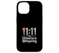 Sincronicità "L'universo sussurra" 11:11 Numerologia Custodia per iPhone 14