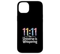 Sincronicità "L'universo sussurra" 11:11 Numerologia Custodia per iPhone 14 Plus