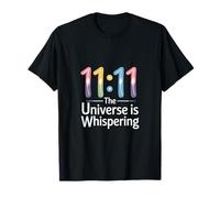 Sincronicità "L'universo sussurra" 11:11 Numerologia Maglietta