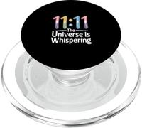Sincronicità "L'universo sussurra" 11:11 Numerologia PopSockets PopGrip per MagSafe