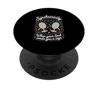 Sincronicità Quando la tua Anima ti manda un segno di Sé PopSockets PopGrip Adesivo