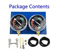 Sincronizzatore Aspiratore Moto 2pz con Connettori per Bilanciamento Carburatore