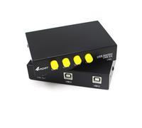 Sincronizzatore USB A 2/4 Porte, Dispositivo Di Condivisione Stampante USB, Splitter/switcher, Dispositivo Di Condivisione Mouse E Tastiera 4 In 1 Out Computer, Per Sistemi Operativi Windows