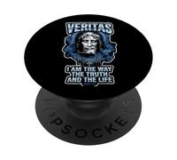 Sindone Di Torino Volto di Gesù Cristo Cattolico PopSockets PopGrip Adesivo