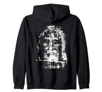 Sindone di Torino Volto di Gesù Cristo Felpa con Cappuccio