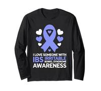 Sindrome dell'intestino Irritabile del Mese di sensibilizzazione IBS Maglia a Manica