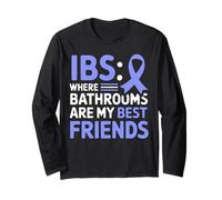 Sindrome dell'intestino Irritabile del Mese di sensibilizzazione IBS Maglia a Manica