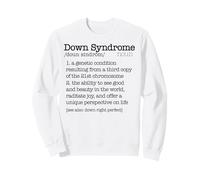 SINDROME di Down Dizionario Definizione capacità di Vedere Un Buon Meme Felpa