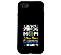 Sindrome di Down, mamma, se pensi che le mie mani siano piene, vedi cuore Custodia per iPhone SE (2020) / 7/8