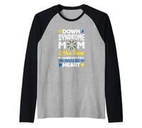 Sindrome di Down, Mamma, se Pensi Che Le Mie Mani Siano Piene, Vedi Cuore Maglia con Maniche Raglan