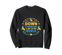 Sindrome di Down Un dono alla consapevolezza della sindrome di Down Felpa