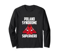 Sindrome Polonia Superhero Survivor Warrior Fighter Maglia a Manica