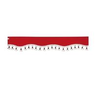 SINDY Fascia parasole in microfibra rossa per camion DAF IVECO SCANIA VOLVO