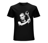 Sinead O'Connor Dies Her Most Famous Songs Unisex Cotton Tee Shirt Men's Black T-Shirt S
