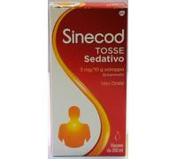 Sinecod Tosse Sedativo 3mg / 10g Sciroppo Butamirato 200 ml
