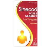 sinecod tosse sedativo Sinecod tosse sed 200ml3mg/10g
