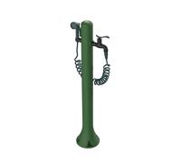 Sined Acqua Pro Fontanella Da Giardino Con Attacco Laterale e Pistola In Polietilene Verde