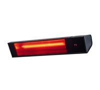 Sined Stufa da esterno a infrarossi Glass 2000W WiFi IP65 con timer Nero