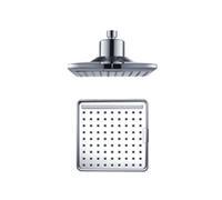 SINED LED-4 Soffione Doccia Pioggia Sensore LED Grigio ABS