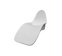 SINED Venere Chaise Longue Bianca Vetroresina 178 cm