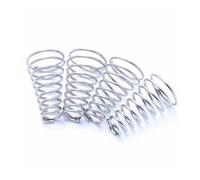 SINEKY 10 pz 304 in Acciaio Inox Conico Molla di Pressione Diametro del Filo 0.8mm Conico Cono Molla di Compressione Torre Sorgenti(10pcs 0.3 * 3.5-6.5 * 10mm)