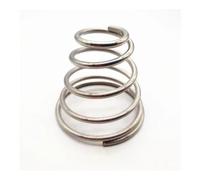 SINEKY 10 pz Molle a Torre in Acciaio Inossidabile 304 Molle a Compressione Coniche Diametro Filo 0.6mm 0.7mm 0.8mm Molle per Batteria(10pcs 0.7 * 5.6-10 * 12mm)