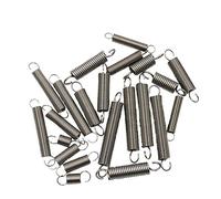 SINEKY 5 pz/10 pz Molla in Acciaio Espansione Estensione Molla di Tensione Filo Diametro 0.6mm Piccolo Gancio Lunghezza Molla 50-300mm(0.6 * 6 * 110-5pcs)