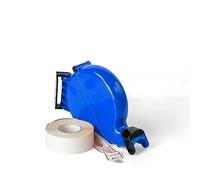 SinergiaFD Chiocciola Eliminacode con Rotolo 2000 Etichette Incluso - Dispenser Ticket Numerati, Sistema Gestione Code per Negozi, Uffici e Sportelli (Blu)