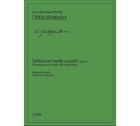 Sinfonia Con Trombe A Quattro (Hh.32 N. 4). Ensemble di archi. Partitura