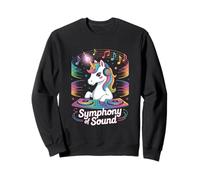 Sinfonia Del Suono Unicorno Dj Magico Felpa