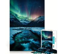 Sinfonia di Luce Puzzle da 1000 pezzi per adolescenti Pensa intelligente Giocattolo per momenti di condivisione Taglio liscio Lista dei desideri di Babbo Natale 38x52cm