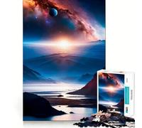 Sinfonia Planetaria Alpina - Puzzle da 1000 pezzi per adulti - Esercizio mentale - Gioco con bordi lisci e taglio di precisione - Attività rilassante di gruppo al chiuso (38x52cm)