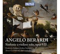 Longo Fabrizio, Clemente Anna - Berardi: Sinfonie A Violino Solo