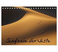 Sinfonie der Wüste (Tischkalender 2026 DIN A5 quer), CALVENDO Monatskalender: Dünenlandschaften der Sahara