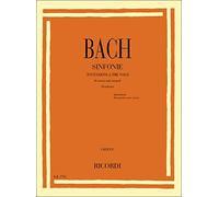 Bach J.S. – Sinfonie (Invenzioni a tre voci) per pianoforte – Ed. Pestalozza C – Editions Ricordi