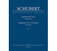 Sinfonie Nr. 7 h-Moll D 759 ""Unvollendete"". BÄRENREITER URTEXT. Studienpartitur, Urtextausgabe