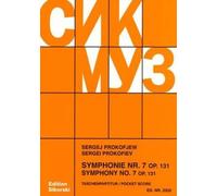 Sinfonie Nr. 7: op. 131. orchestra. Partition de poche.