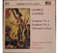Sinfonien 4+6 - George Antheil (Audio Cd)