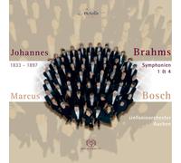Sinfonieorchester Aachen Johannes Brahms: Symphonies Nos.1 & 4 (CD)