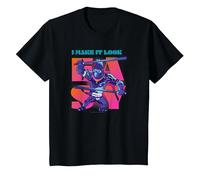 Sing 2 Johnny I Make It Look Easy Maglietta, Bambini, Nero, 3 Anni