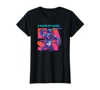 Sing 2 Johnny I Make It Look Easy Maglietta, Donna, Nero, 3XL