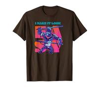 Sing 2 Johnny I Make It Look Easy Maglietta, Uomo, Marrone, 3XL