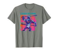 Sing 2 Johnny I Make It Look Easy Maglietta, Uomo, Verde Militare mélange, S