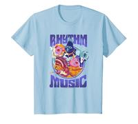 Sing 2 Rhythm And Music Group Poster Maglietta, Bambini, Celeste, 3 Anni