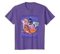 Sing 2 Rhythm And Music Group Poster Maglietta, Bambini, Viola mélange, 12 Anni