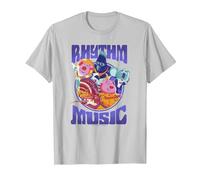 Sing 2 Rhythm And Music Group Poster Maglietta, Uomo, Argento, M